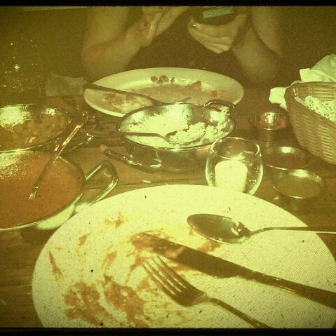 Photo taken at Brick Lane Curry House by Courtney W. on 8/24/2011