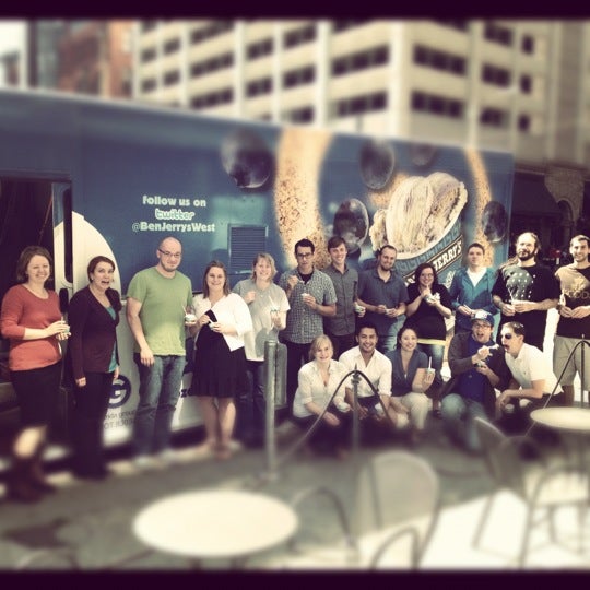 Photo taken at Portent Inc by Ben Jerry&#39;s Truck West on 7/24/2012