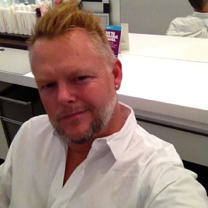 Photo taken at Blow Salon by Dave P. on 7/26/2012