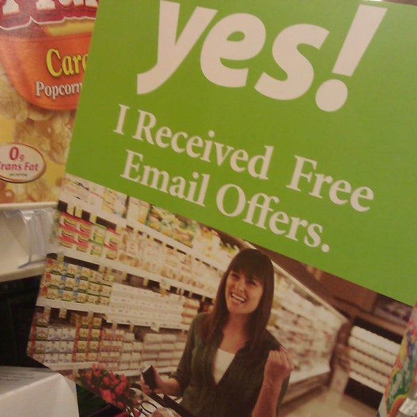 Sign up for a "yes" rewards card.
