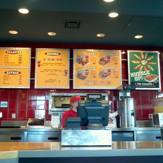 Photo taken at Raising Cane&#39;s Chicken Fingers by Brian P. on 9/17/2011