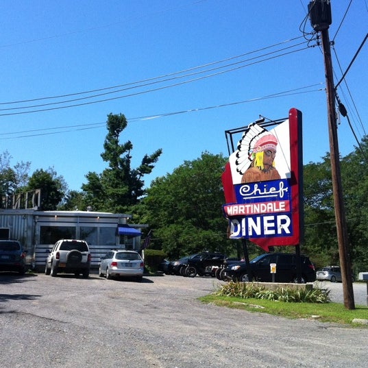 Photo taken at Martindale Chief Diner by James F. on 7/31/2011