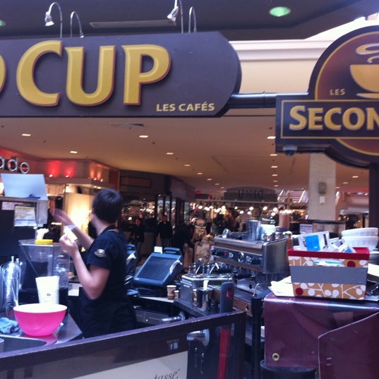 Second Cup Café avec Pinkberry yogourt glacé Café in Montréal