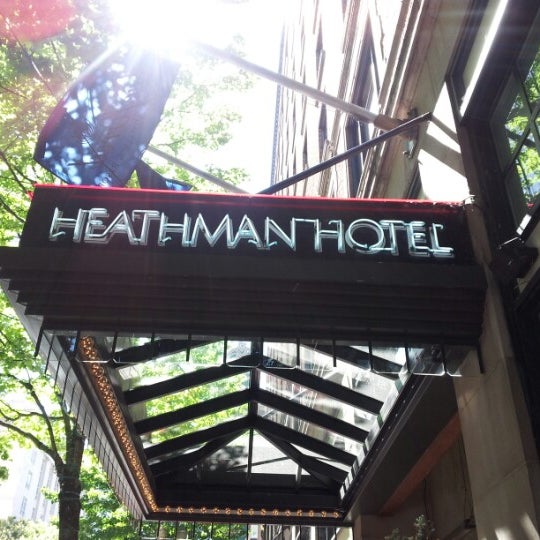 Photo taken at The Heathman Hotel by Jilla on 8/22/2012