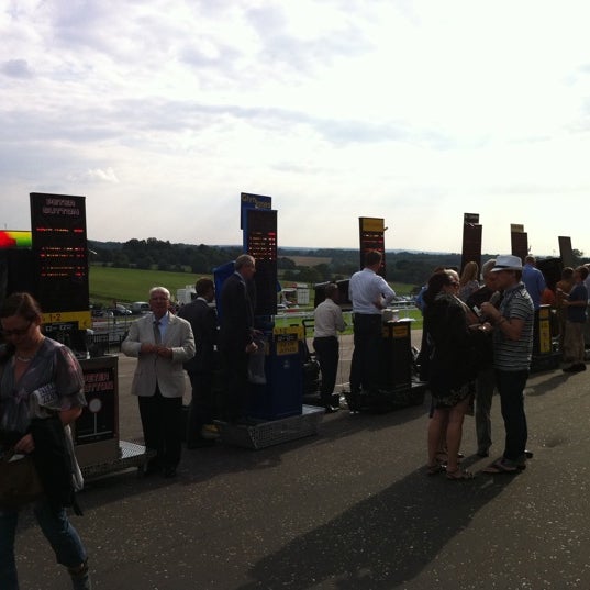 Photo taken at Epsom Downs Racecourse by Kimberly on 7/28/2011