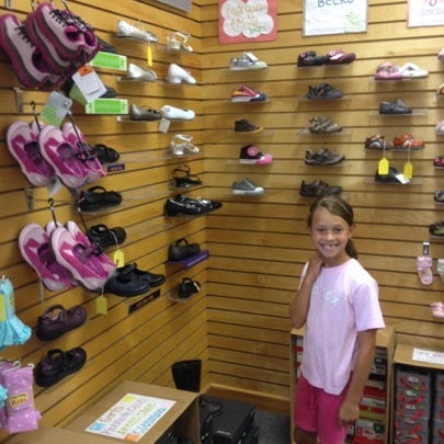 Red shoe deals store