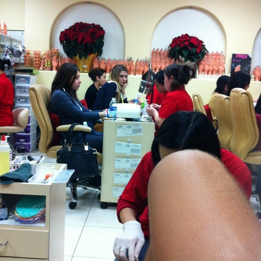 Photo taken at Pampered Hands by Daniel K. on 12/11/2011