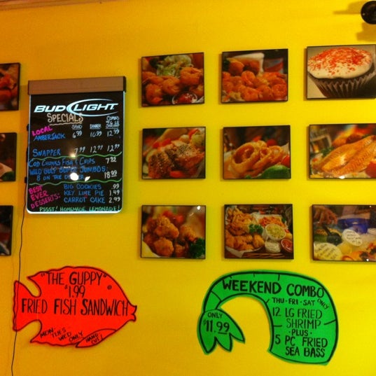 Photo taken at Mid-Peninsula Seafood Market &amp; Restaurant by Erin P. on 1/26/2012
