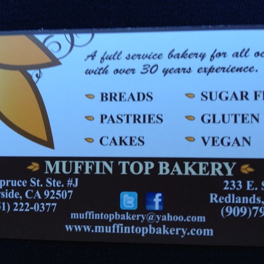 Muffin Top Bakery Cupcake Shop in Riverside
