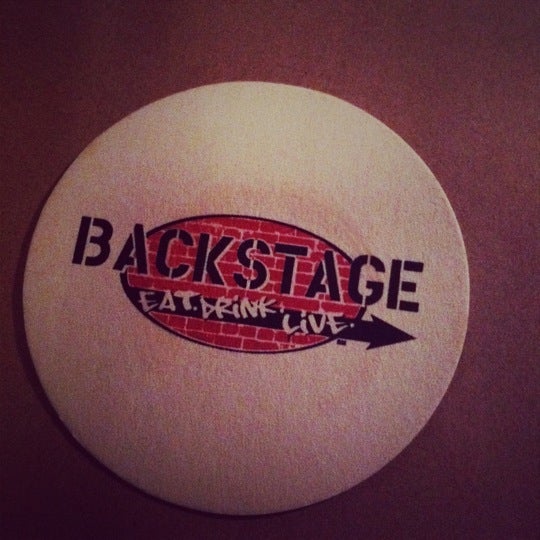 Photo taken at Backstage by Celeste W. on 5/19/2012