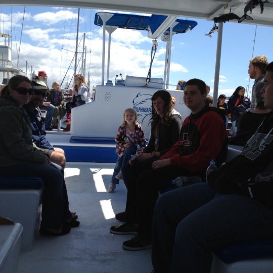 Photo taken at Capt. Dave&#39;s Dana Point Dolphin &amp; Whale Watching Safari by CarolSue H. on 4/1/2012
