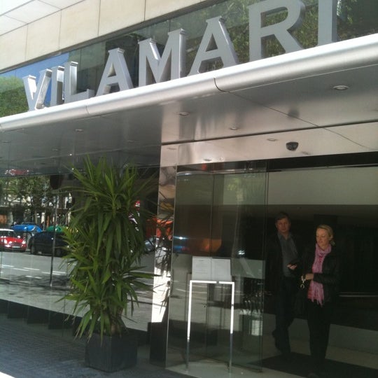 Photo taken at Hotel Vilamarí by Adeline W. on 4/15/2012