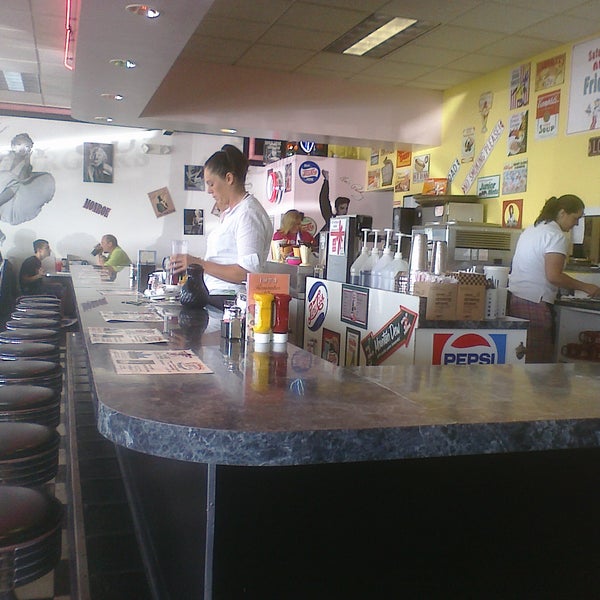 Photo taken at The 50&#39;s Diner by Edward P. on 5/21/2011
