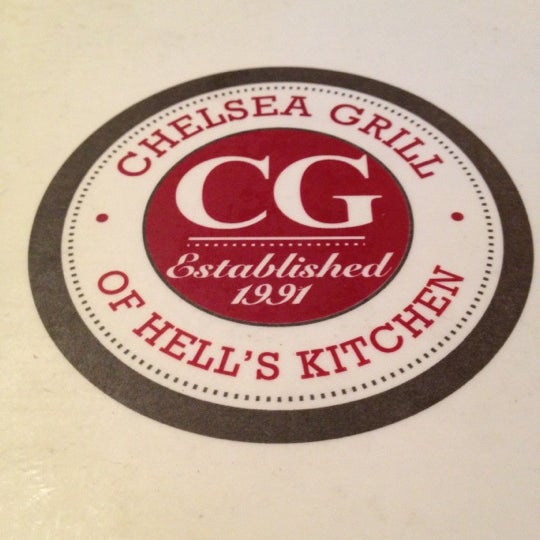 Photo taken at Chelsea Grill of Hell&#39;s Kitchen by Brad G. on 8/23/2012