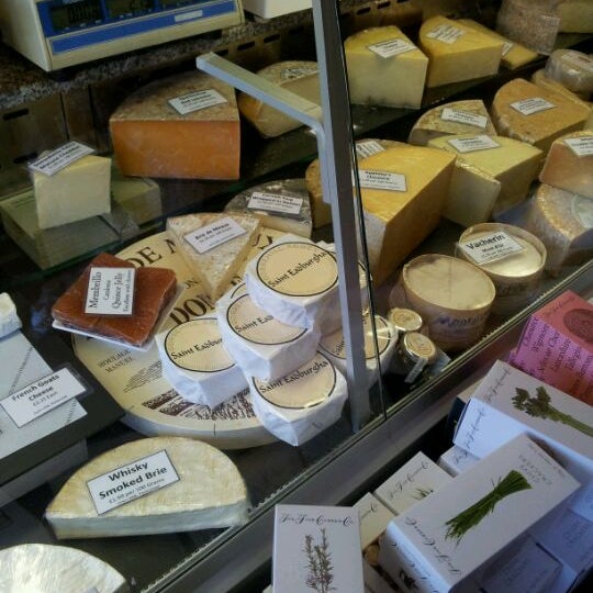 Photo taken at The Cotswold Cheese Company by Chris P. on 1/14/2012