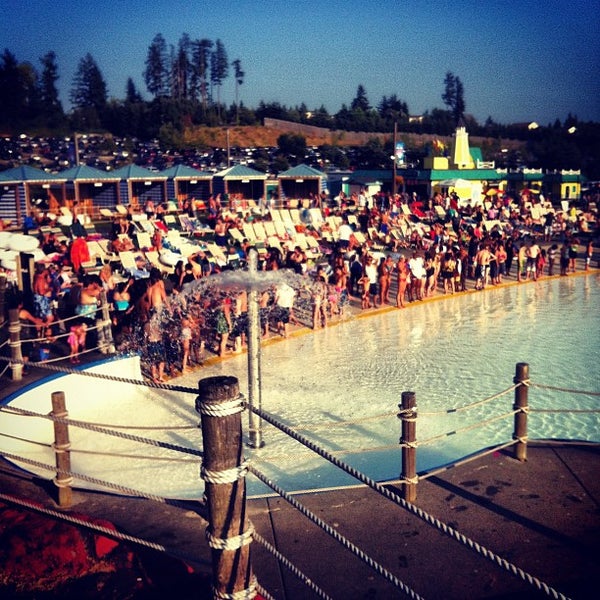 Photo taken at Wild Waves Theme &amp; Water Park by Shayne S. on 8/12/2012