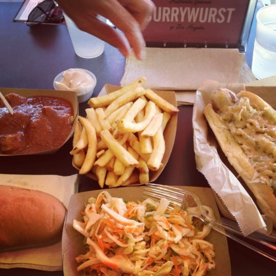 Photo taken at Currywurst by April M. on 8/12/2012