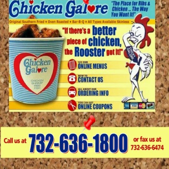 Chicken Galore 354 Amboy Ave