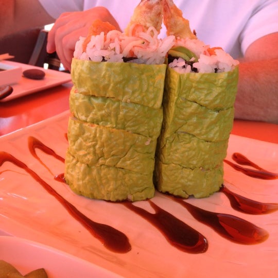Photo taken at Stingray Sushi by Stacy S. on 4/28/2012