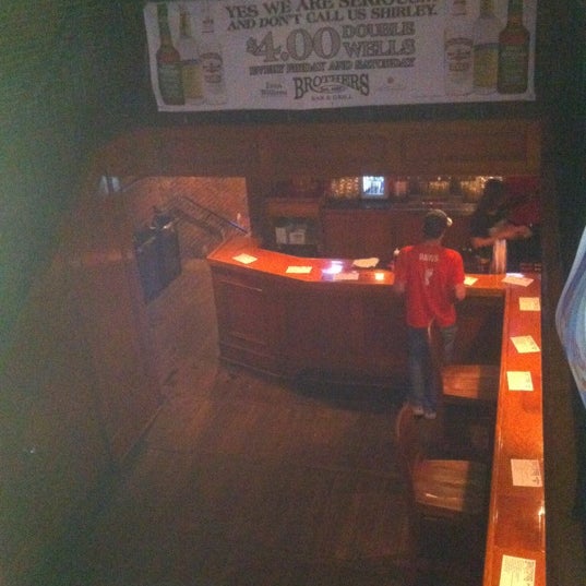 Photo taken at Brothers Bar &amp; Grill by Carolyn S. on 2/24/2012