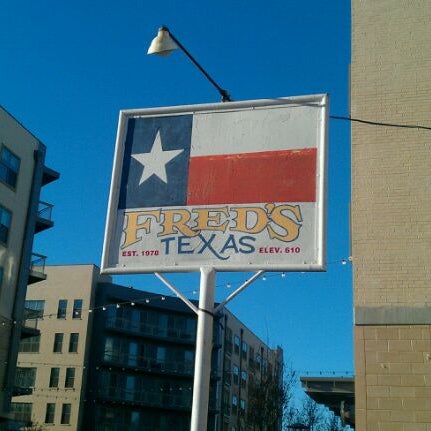 Photo taken at Fred&#39;s Texas Cafe by Starla F. on 3/12/2012