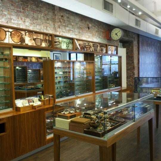 Photo taken at Moscot by Betty E. on 6/7/2012