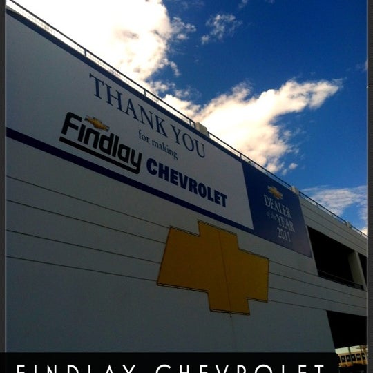 Снимок сделан в Findlay Chevrolet пользователем Cathy V. 9/3/2012