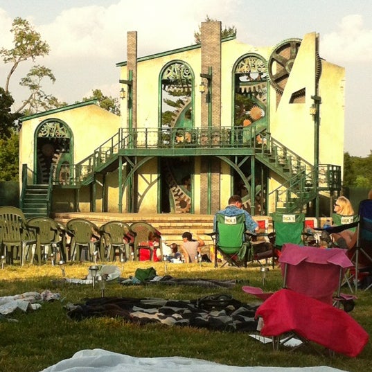 Photo taken at Shakespeare in the Park by Emily E. on 6/2/2012