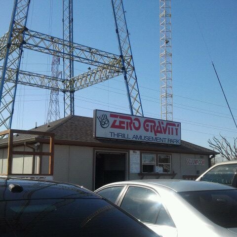 Photo taken at Zero Gravity Thrill Amusement Park by Shannon on 3/12/2012