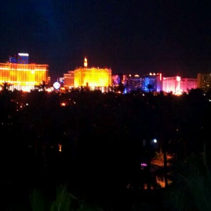 Photo taken at Casino Tower at Hard Rock Hotel &amp; Casino by Eileen 🙈🙉🙊 L. on 6/12/2012