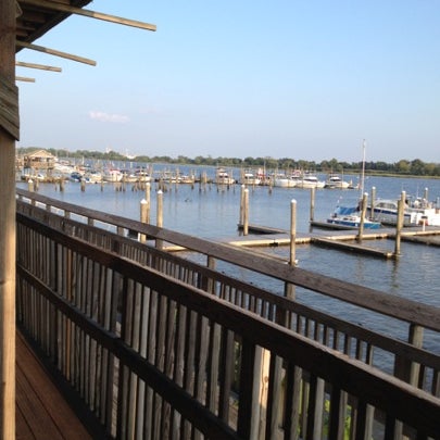 Photo taken at The Deck at Harbor Pointe by Deirdre on 8/16/2012