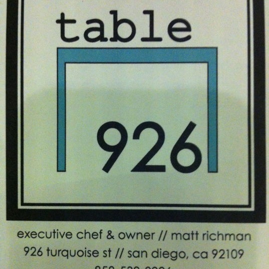 Das Foto wurde bei Table 926 von Katrin am 9/9/2012 aufgenommen