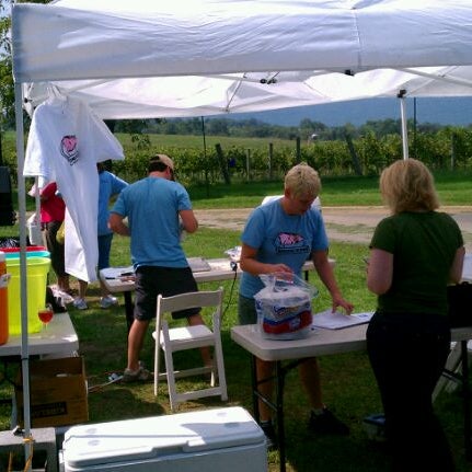 Photo taken at Corcoran Vineyards by Chad P. on 9/10/2011