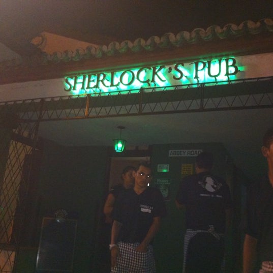 Photo taken at Sherlock&#39;s Pub by Juliana X. on 5/3/2012