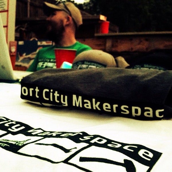 Photo taken at Port City Makerspace by Dan F. on 8/25/2012