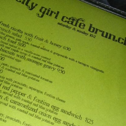 Photo taken at City Girl Cafe by Bessie K. on 1/15/2012
