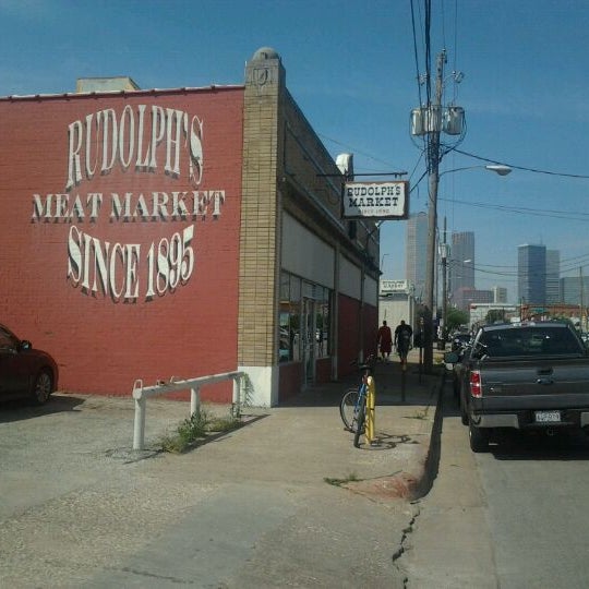 Photo taken at Rudolph&#39;s Market &amp; Sausage Factory by michael h. on 4/7/2012