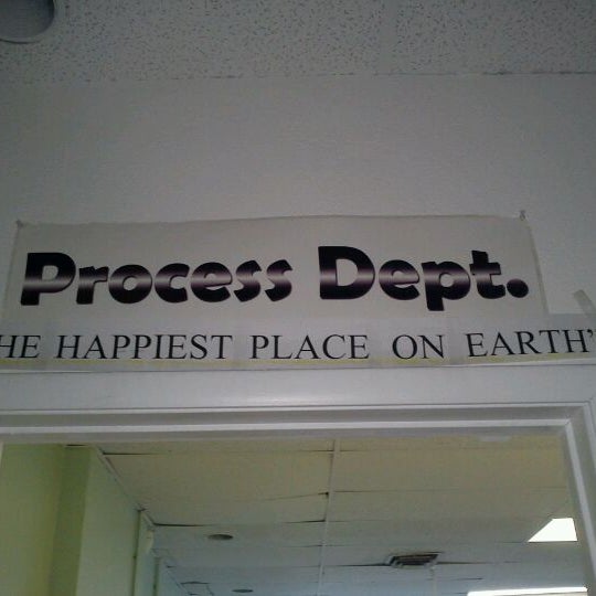 Processing department. Processing department