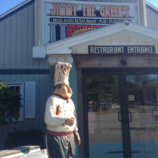 7/21/2012 tarihinde Melissa F.ziyaretçi tarafından Jimmy the Greek&#39;s Restaurant'de çekilen fotoğraf
