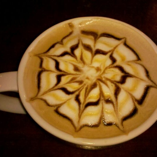 Photo taken at Republic Coffee by Francziska &quot;Frankie&quot; J. on 4/4/2011