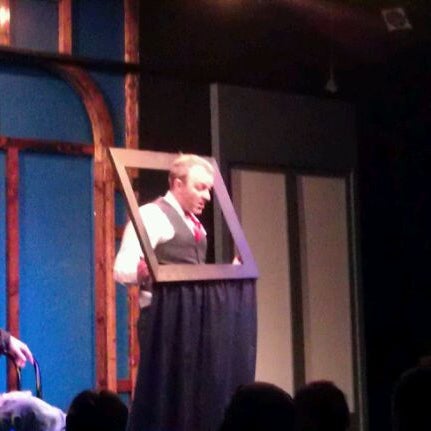 Photo taken at Go Comedy Improv Theater by Hailey Z. on 8/26/2011