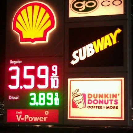Shell Fuel Counter Shell - Fuel Station
