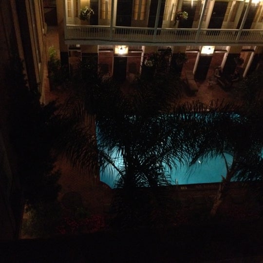 Photo taken at Chateau LeMoyne - French Quarter, A Holiday Inn Hotel by Brooke D. on 3/7/2012