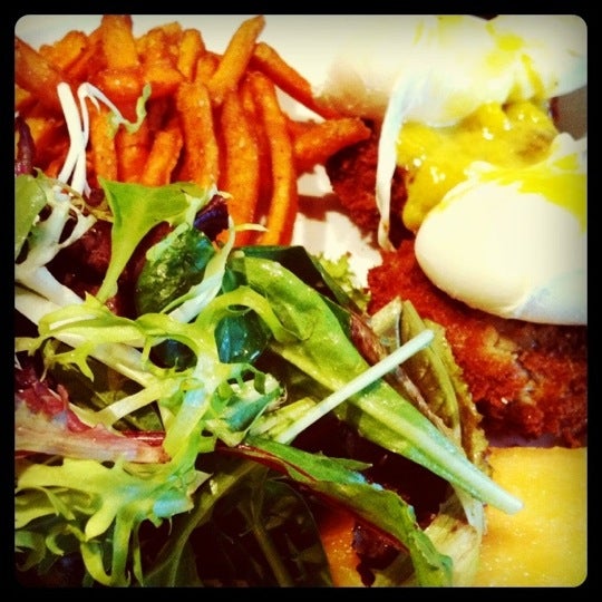 Brunch is delicious and reasonably priced. Try the Crab Cake Bennie!
