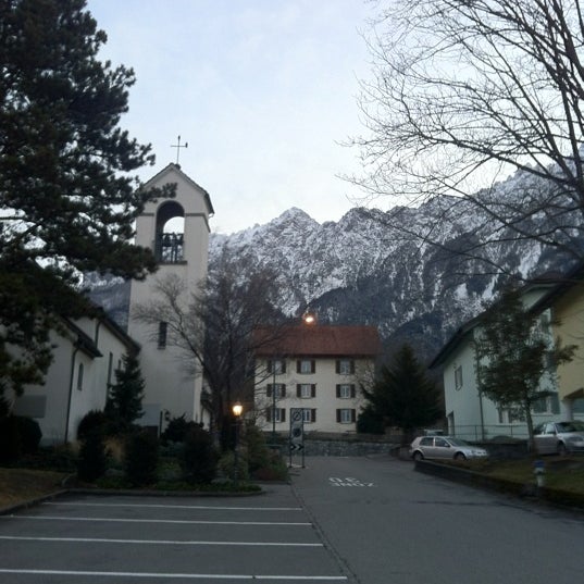 Photo taken at University of Liechtenstein by nizz s. on 1/26/2012