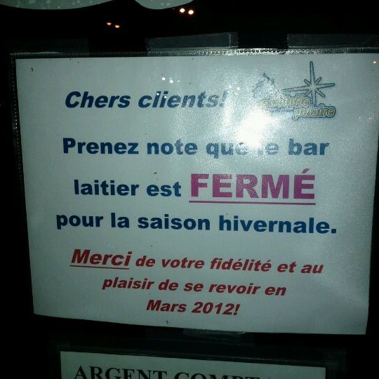 Photos At Bar Laitier Letoile Polaire Ice Cream Shop