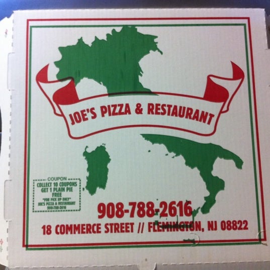 Save 10 box coupons and receive a large cheese pie, pick up only