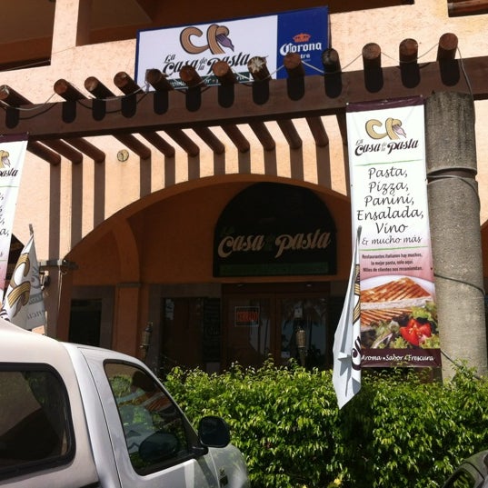 Photo taken at La Casa de la Pasta by _user_ on 10/24/2011