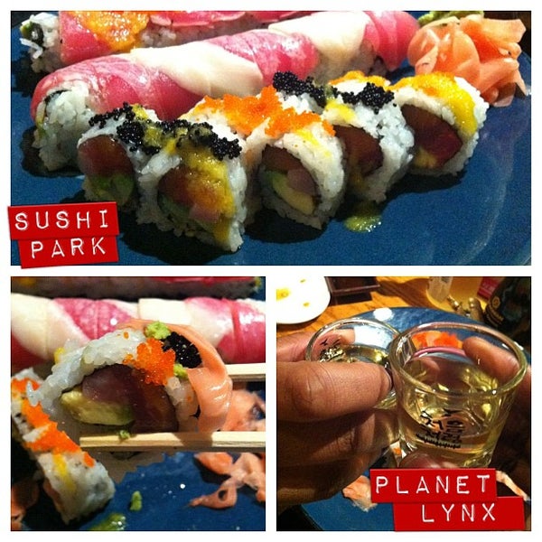 Снимок сделан в Sushi Park пользователем LYNX P. 11/6/2011