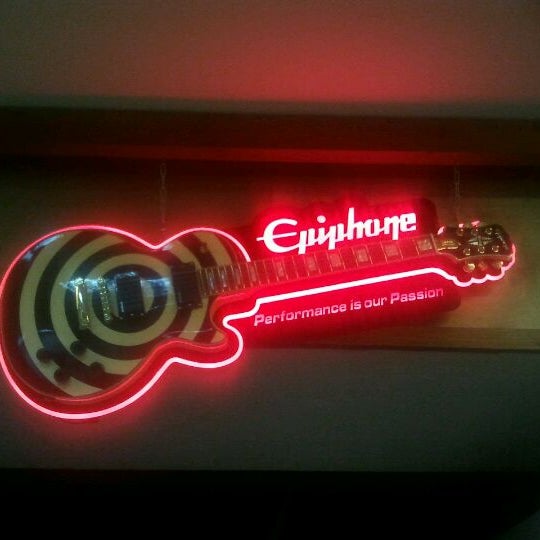 Photo taken at Gibson Shop by Paul C. on 1/30/2012